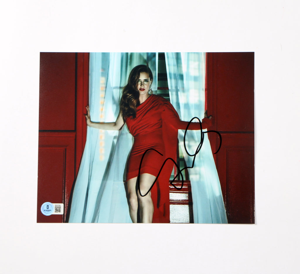 Amy Adams Signed Photo 8x10 Auto American Hustle Autograph Beckett