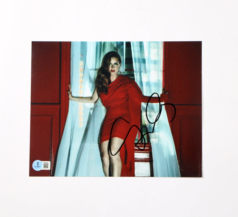 Amy Adams Signed Photo 8x10 Auto American Hustle Autograph Beckett