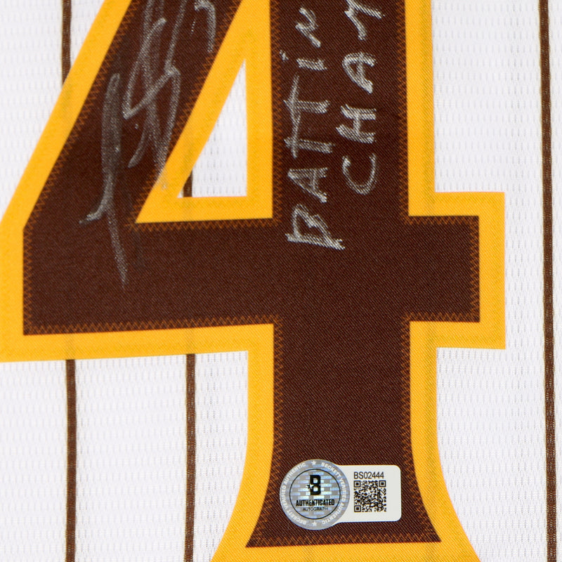 Luis Arraez Signed Jersey Nike Authentic Baseball San Diego Padres Beckett