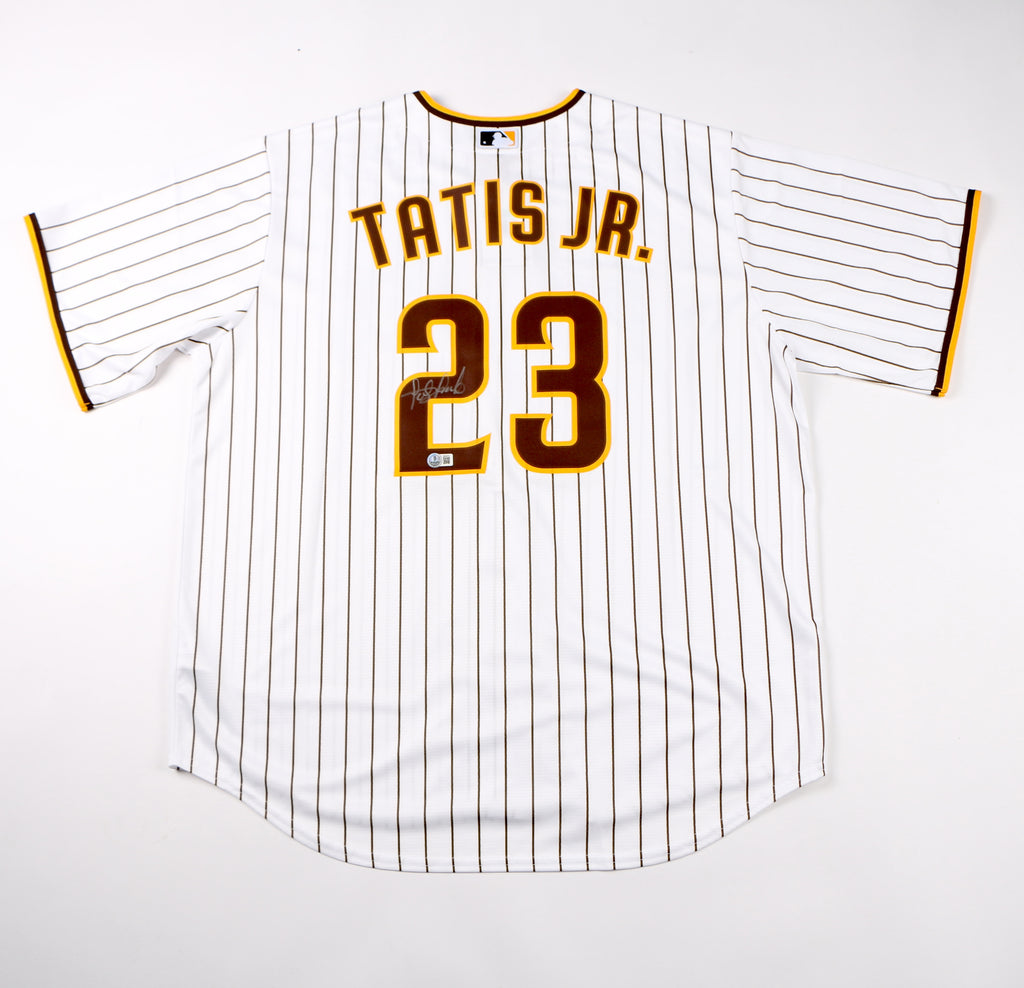 Fernando Tatis Signed Jersey Nike Authentic Baseball San Diego Padres Beckett