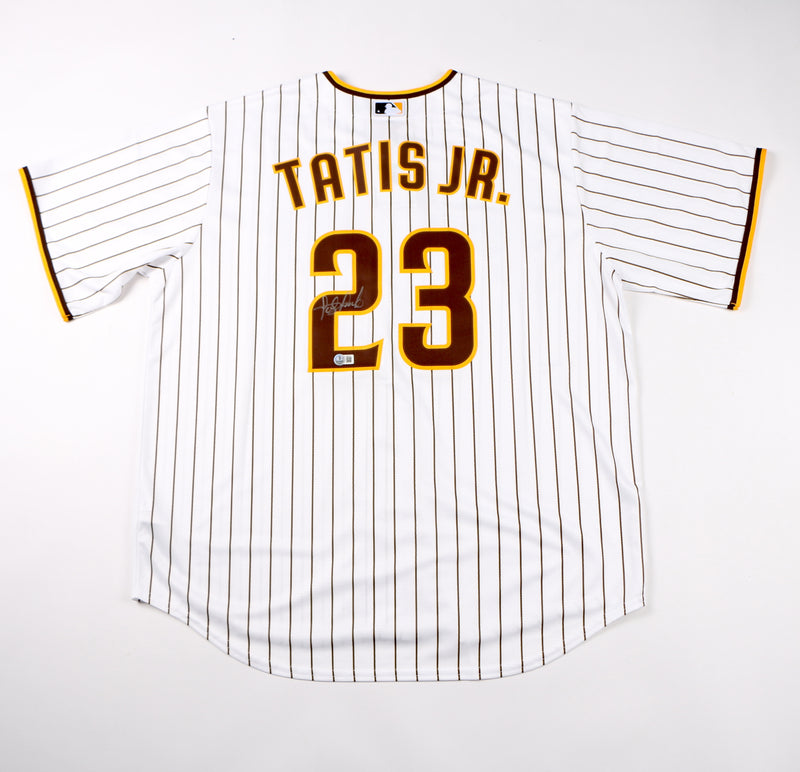 Fernando Tatis Signed Jersey Nike Authentic Baseball San Diego Padres Beckett