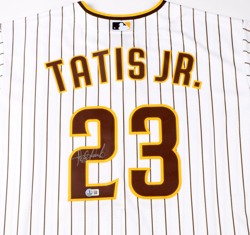 Fernando Tatis Signed Jersey Nike Authentic Baseball San Diego Padres Beckett