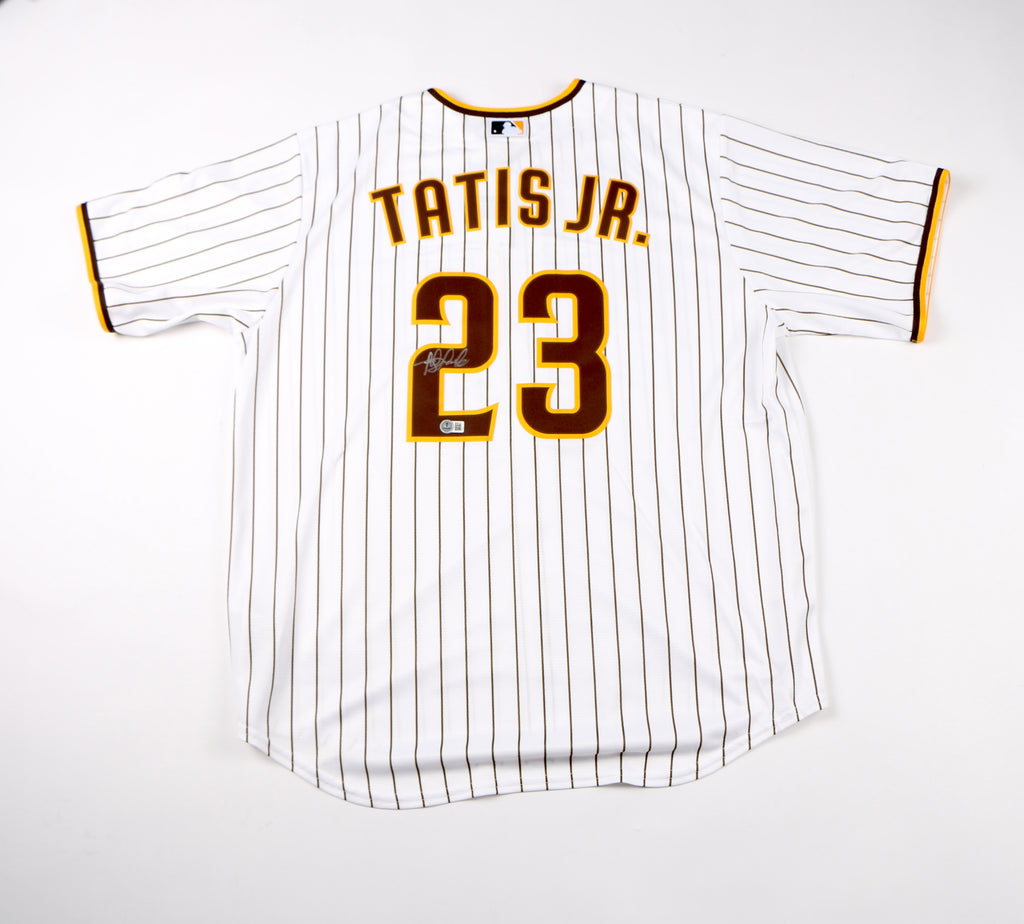 Fernando Tatis Signed Jersey Nike Authentic Baseball San Diego Padres Beckett