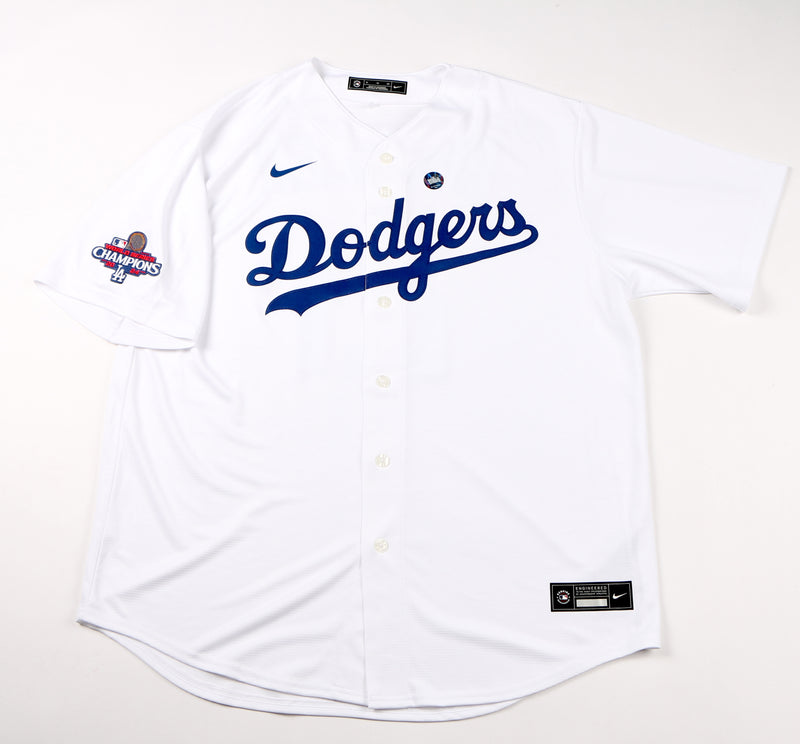 Walker Buehler Signed Jersey Nike Authentic Baseball Los Angelos Dodgers WS Beckett