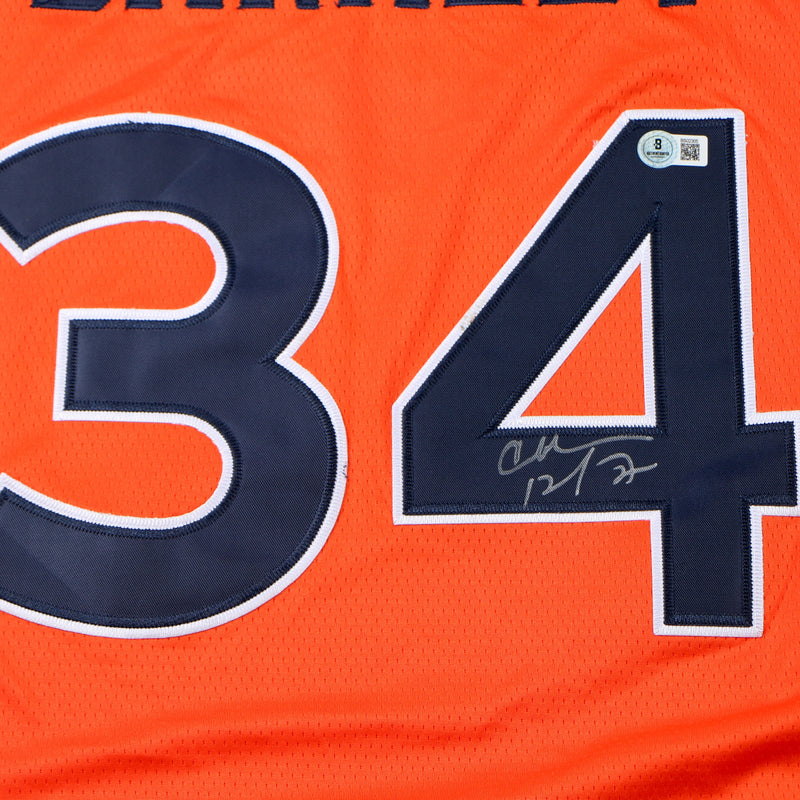Charles Barkley Signed Jersey Auburn Tigers Barkley Auto - Beckett COA