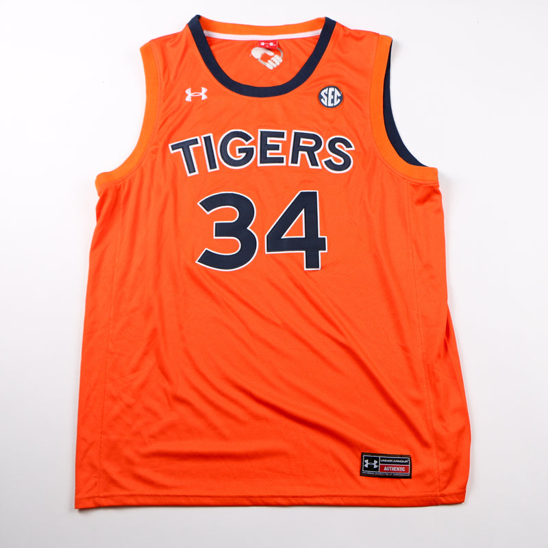 Charles Barkley Signed Jersey Auburn Tigers Barkley Auto - Beckett COA