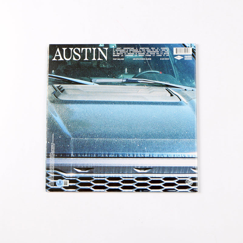 Post Malone Signed autographed Vinyl Austin Post Auto Beckett