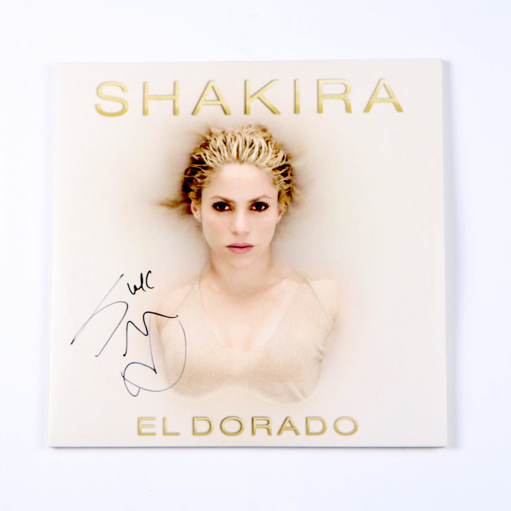 Shakira Signed Vinyl El Dorado Auto Colombian Artist Legend Beckett
