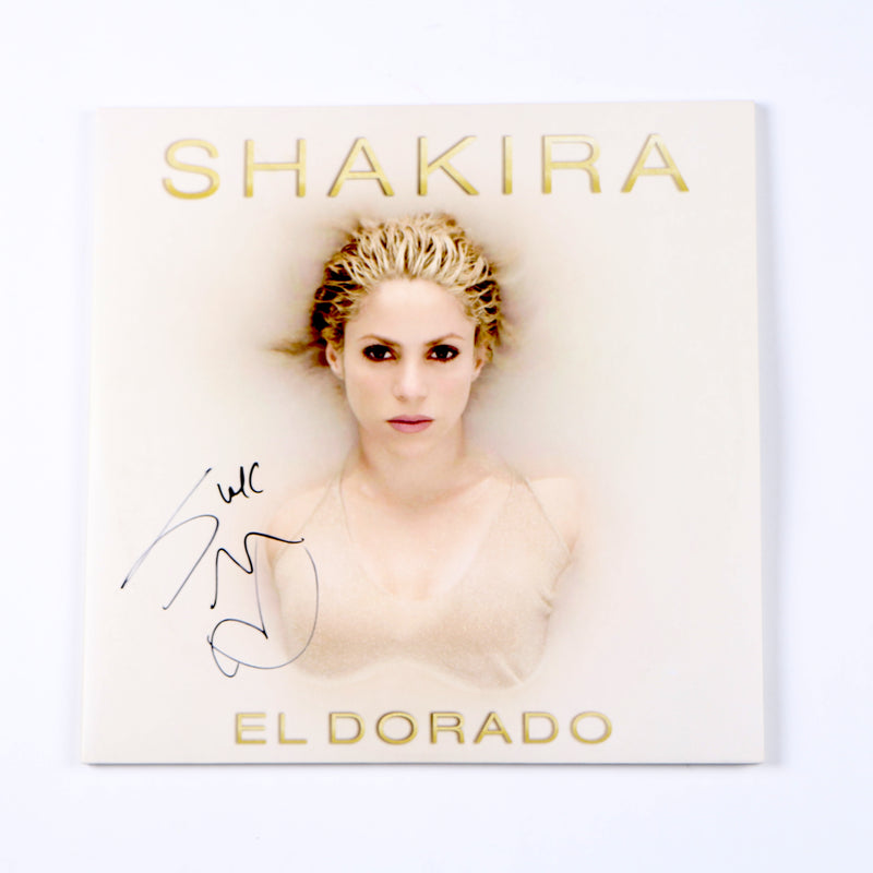 Shakira Signed Vinyl El Dorado Auto Colombian Artist Legend Beckett