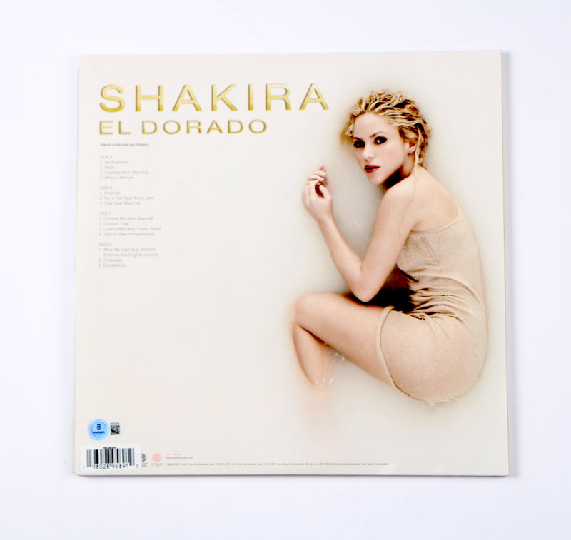 Shakira Signed Vinyl El Dorado Auto Colombian Artist Legend Beckett
