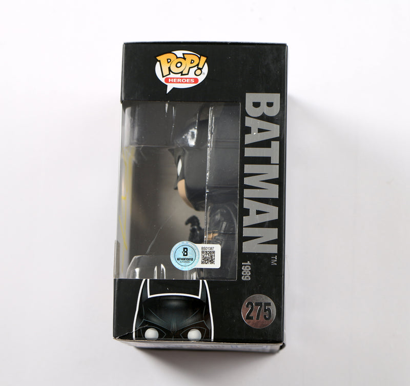 Christian Bale Signed Funko Pop 275 Batman Bale Autograph Beckett