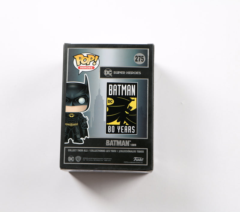 Christian Bale Signed Funko Pop 275 Batman Bale Autograph Beckett