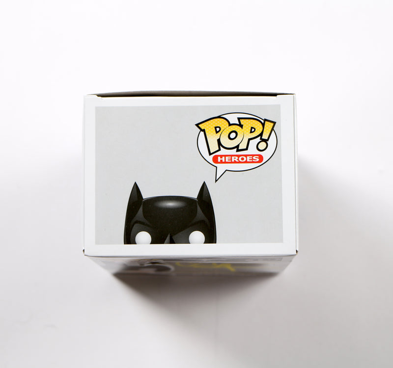 Christian Bale Signed Funko Pop 19 Batman The Dark Knight Trilogy Beckett