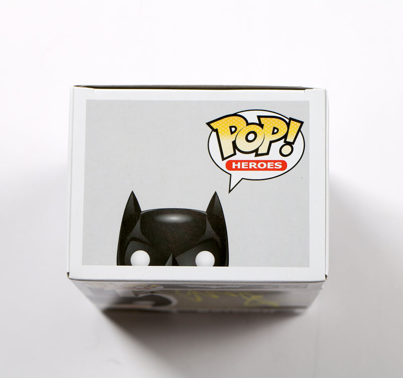 Christian Bale Signed Funko Pop 19 Batman The Dark Knight Trilogy Beckett