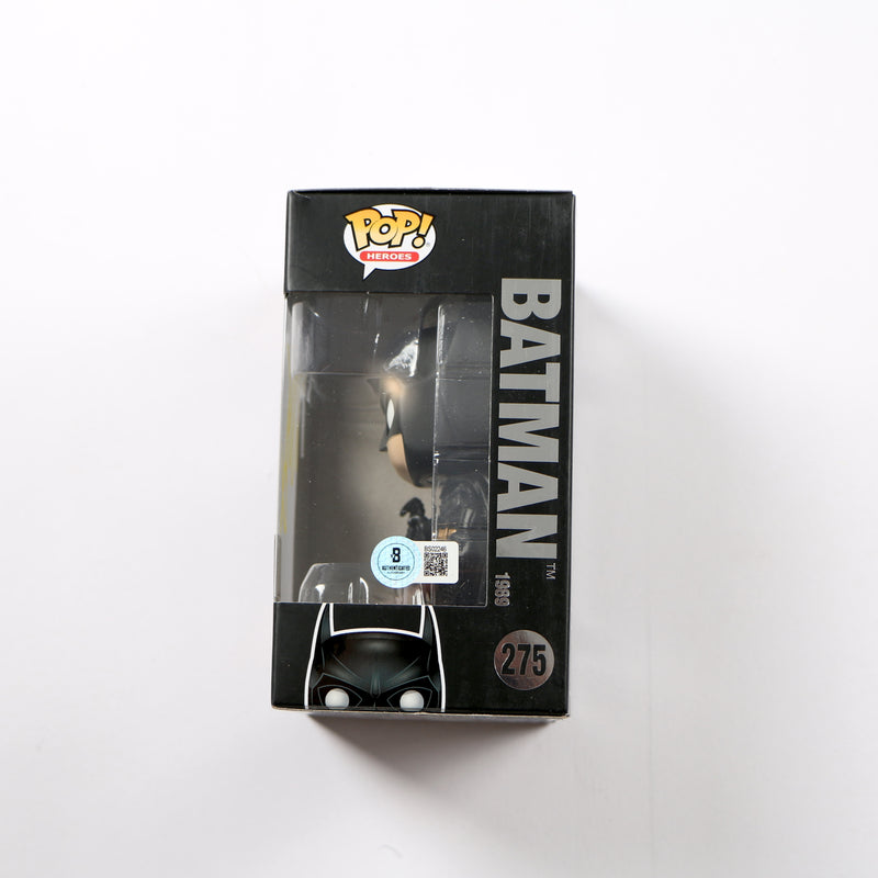 Christian Bale Signed Funko Pop 275 Batman Bale Autograph Beckett
