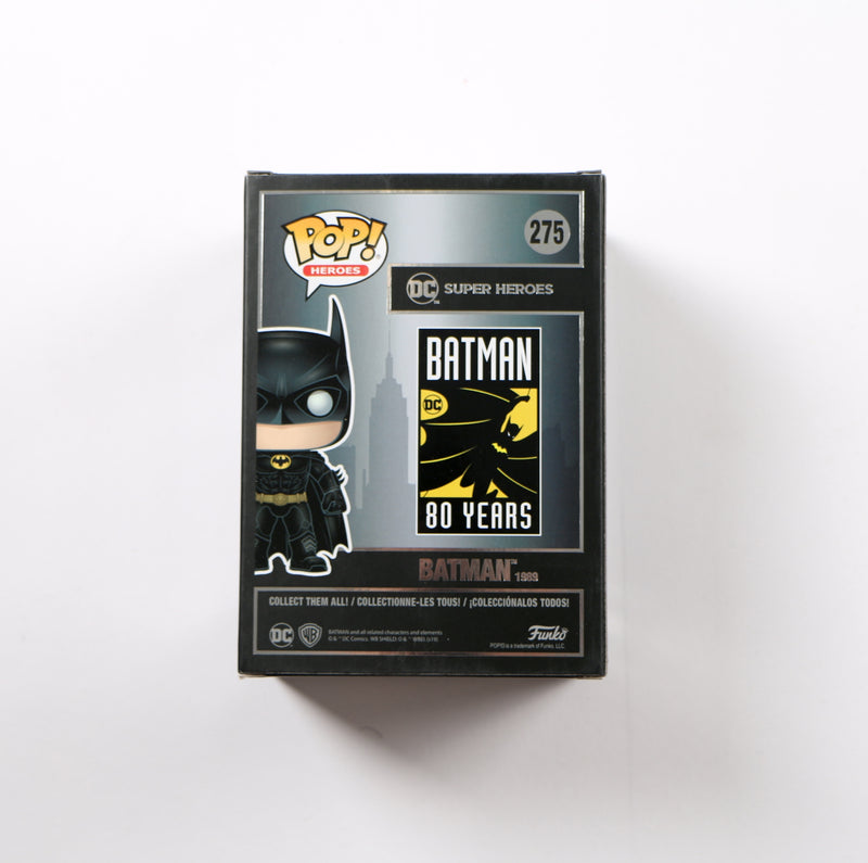 Christian Bale Signed Funko Pop 275 Batman Bale Autograph Beckett