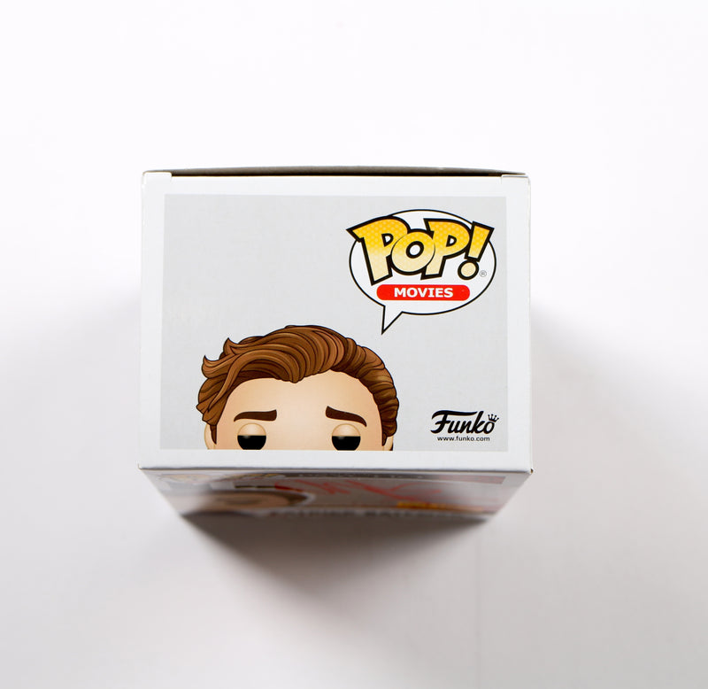 Christian Bale Signed Funko Pop 942 Patrick Bateman American Psycho Excl Beckett