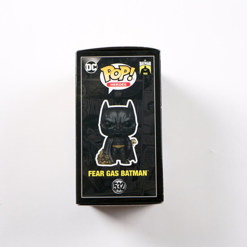 Christian Bale Signed Funko Pop 532 Fear Gas Batman Batman Begins Beckett