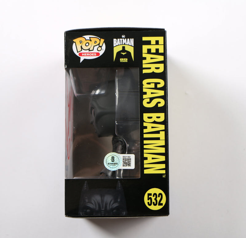 Christian Bale Signed Funko Pop 532 Fear Gas Batman Batman Begins Beckett
