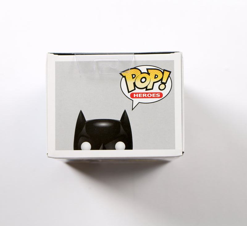 Christian Bale Signed Funko Pop 19 Batman The Dark Knight Rises Beckett