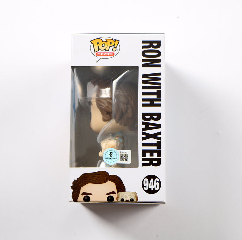 Will Ferrell Signed Funko Pop 946 Ron with Baxter Anchorman Autograph Beckett