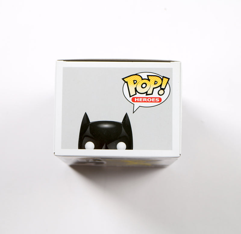 Christian Bale Signed Funko Pop 19 Batman The Dark Knight Trilogy Beckett