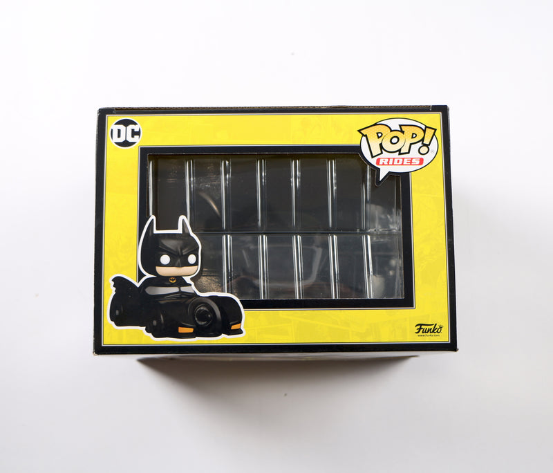 Christian Bale Signed Funko Pop 522 Batman in Batmobile Autograph Beckett