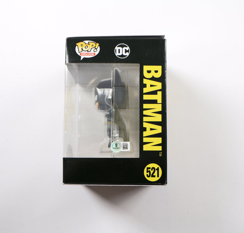 Christian Bale Signed Funko Pop 521 Batman Autograph Beckett