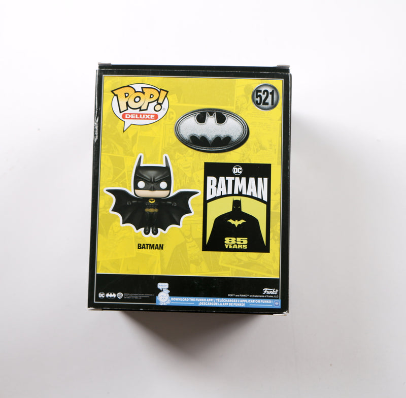 Christian Bale Signed Funko Pop 521 Batman Autograph Beckett