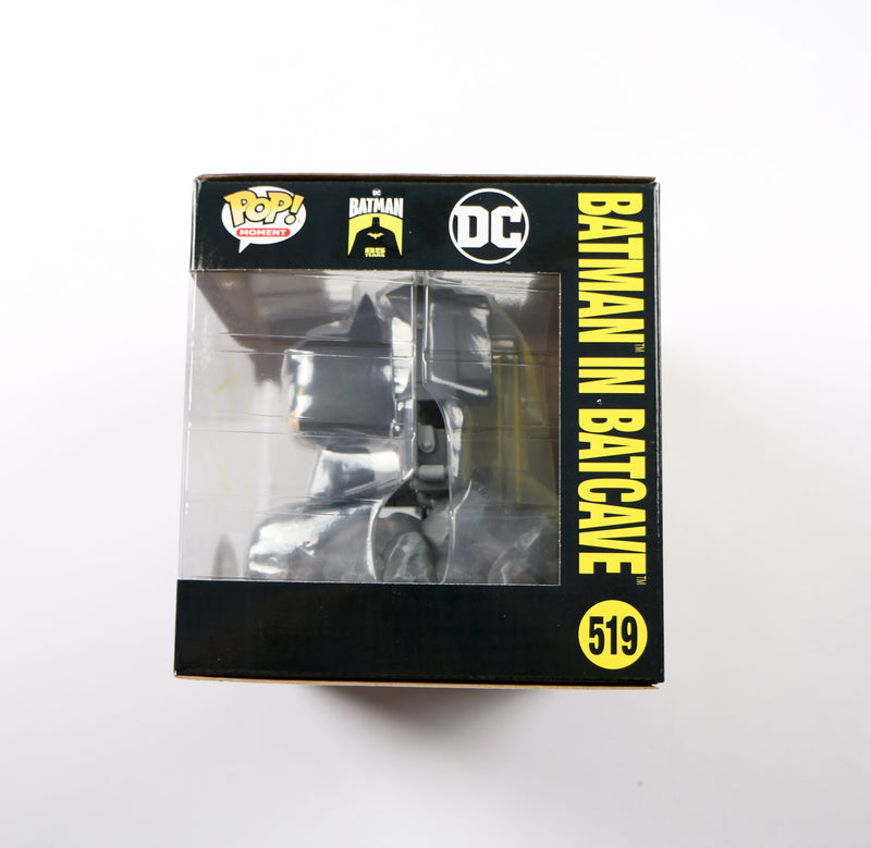 Christian Bale Signed Funko Pop 519 Batman in the Batcave Beckett