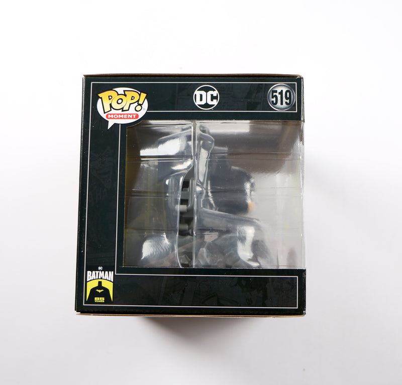 Christian Bale Signed Funko Pop 519 Batman in the Batcave Beckett