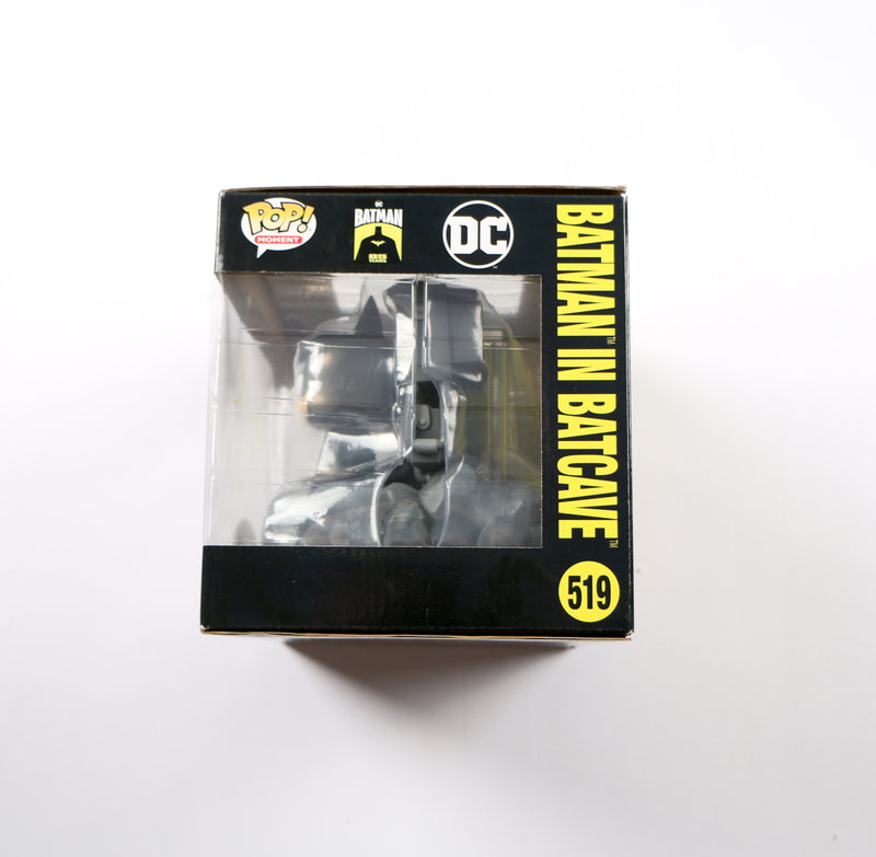 Christian Bale Signed Funko Pop 519 Batman in the Batcave Beckett