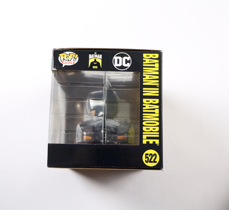 Christian Bale Signed Funko Pop 522 Batman in Batmobile Autograph Beckett