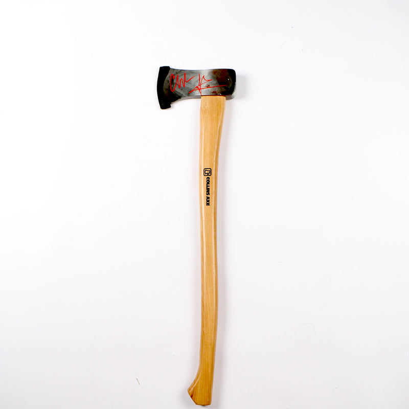 Christian Bale Signed Axe Patrick Bateman Auto American Psycho Beckett