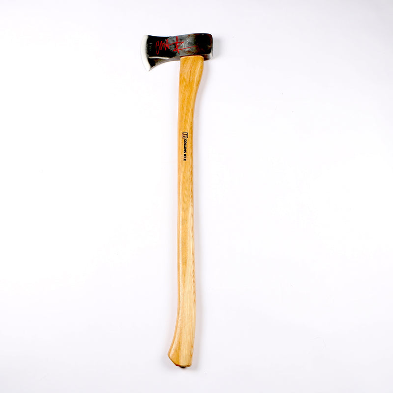 Christian Bale Signed American Psycho Axe Patrick Bateman Autograph Beckett