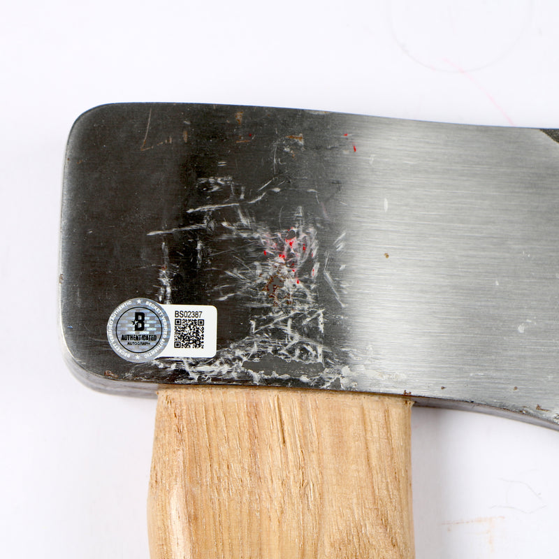 Christian Bale Signed American Psycho Axe Patrick Bateman Autograph Beckett