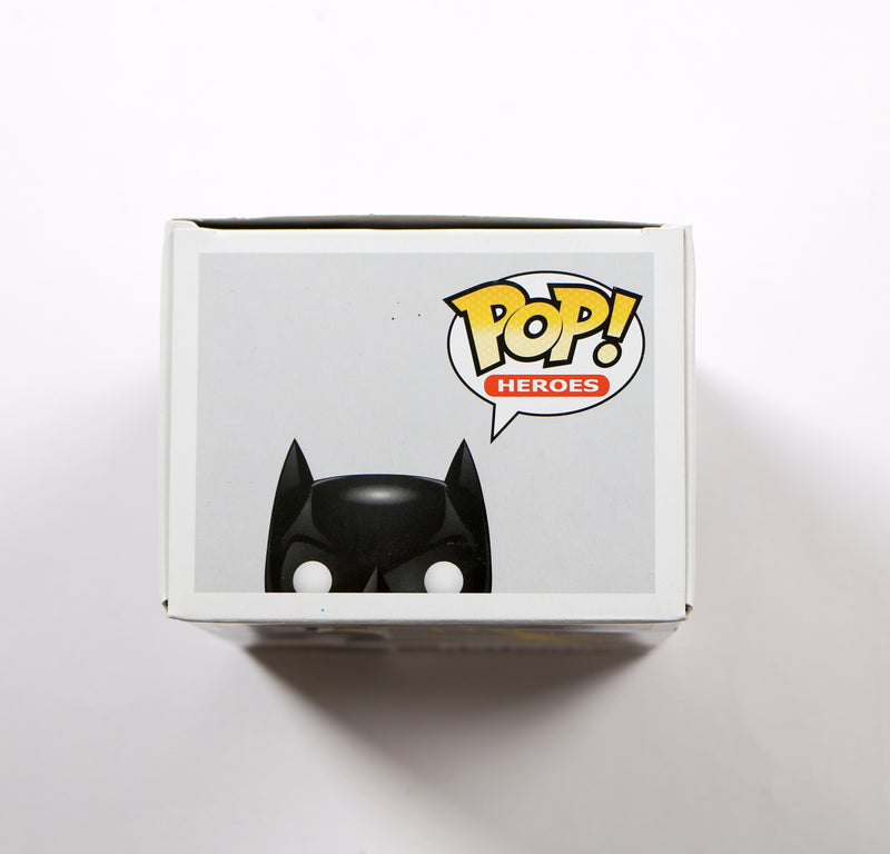 Christian Bale Signed Funko Pop 19 Batman The Dark Knight Trilogy Beckett