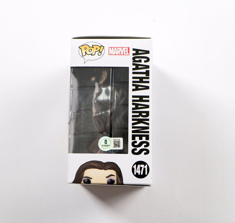 Kathryn Hahn Signed Funko Pop 1471 Agatha Harkness Autograph Beckett