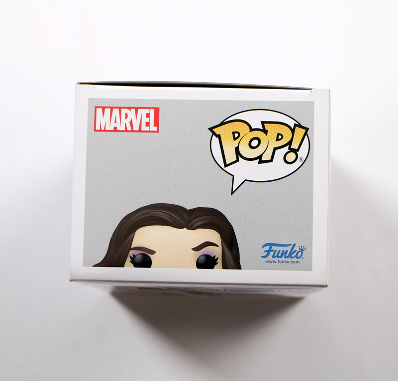 Kathryn Hahn Signed Funko Pop 1471 Agatha Harkness Autograph Beckett