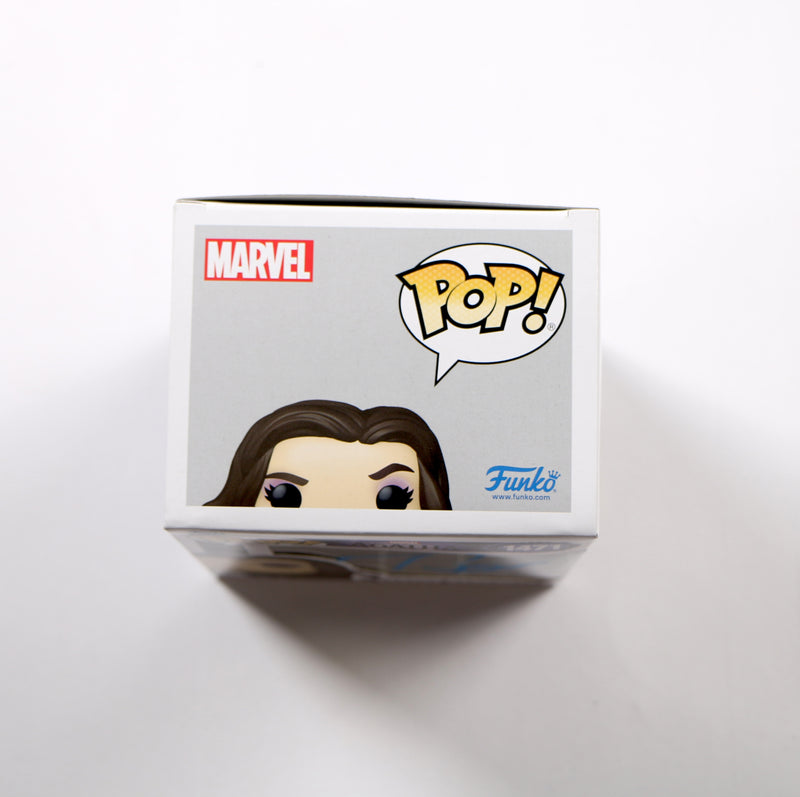 Kathryn Hahn Signed Funko Pop 1471 Agatha Harkness Autograph Beckett