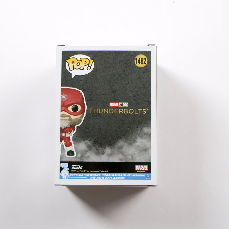 David Harbour Signed Funko Pop #1482 Red Guardian Thunderbolts Beckett COA