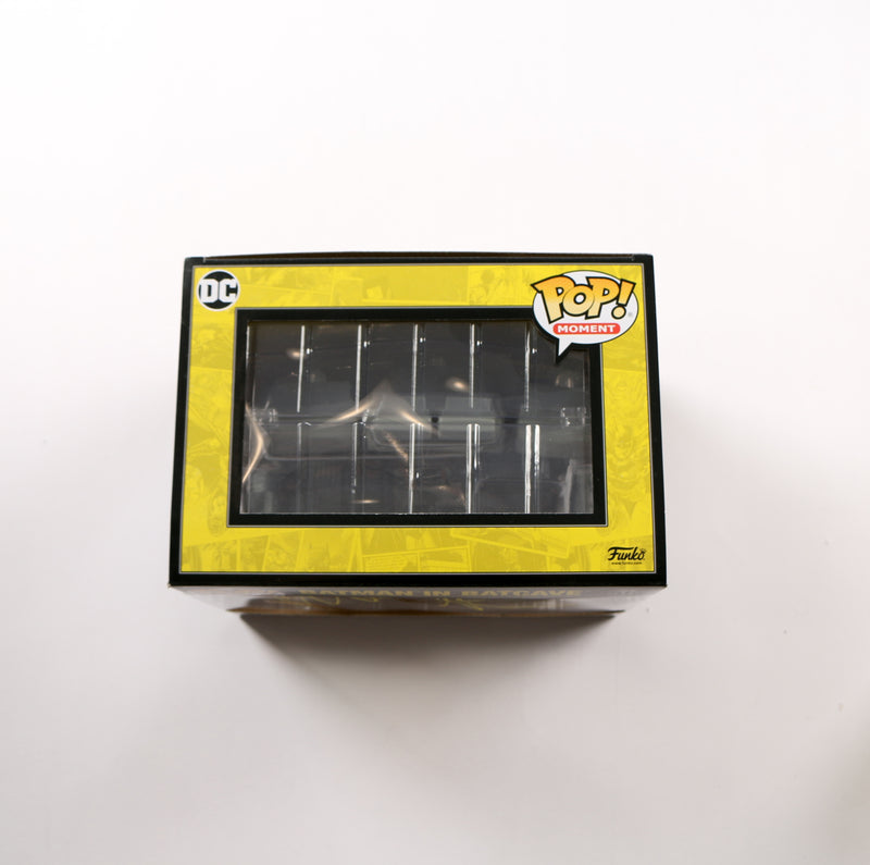 Christian Bale Signed Funko Pop 519 Batman in the Batcave Beckett
