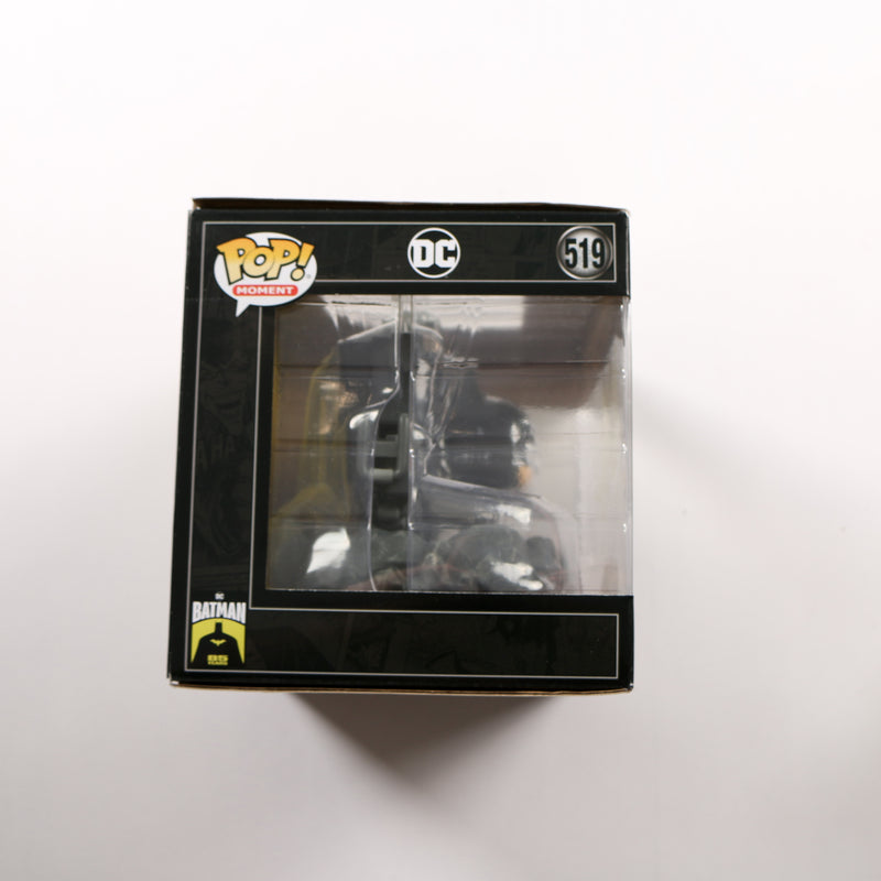 Christian Bale Signed Funko Pop 519 Batman in the Batcave Beckett