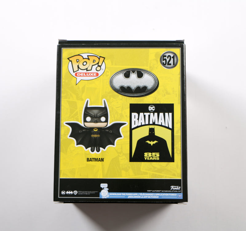 Christian Bale Signed Funko Pop 521 Batman Autograph Beckett