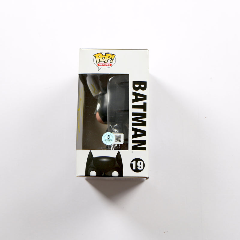 Christian Bale Signed Funko Pop 19 Batman The Dark Knight Trilogy Beckett