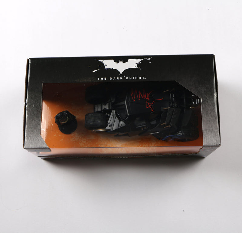 Christian Bale Signed Batmobile Diecast Autograph 1:24 Jada Toys Autograph Beckett