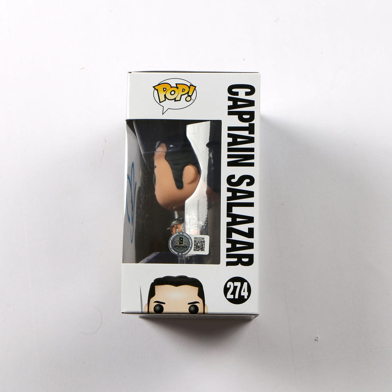 Javier Bardem Signed Funko Captain Salazar Pop 274 Pirates of the Caribbean Beckett
