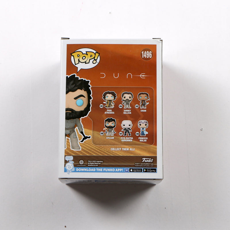 Javier Bardem Signed Funko Stilgar Pop Dune 1496 Dune Movie Beckett