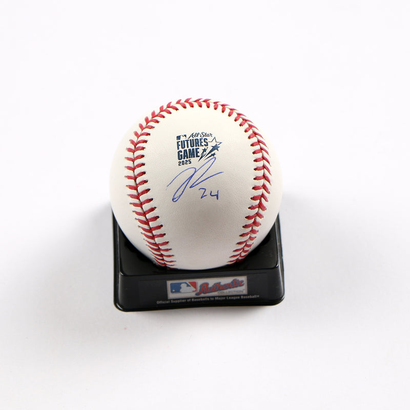 JR Ritchie Signed Baseball 2025 Futures Game Baseball Atlanta Braves Beckett