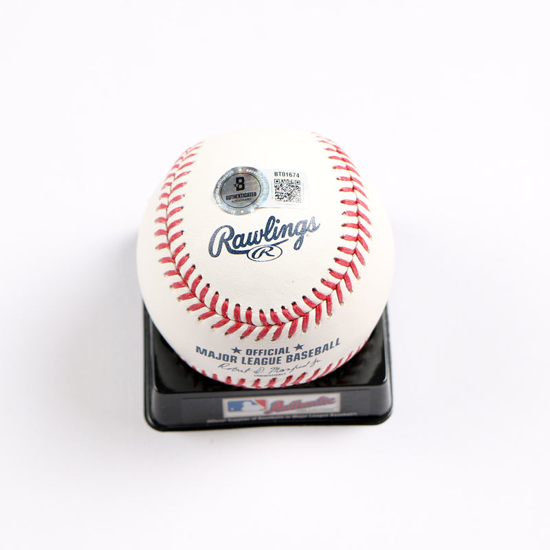 JR Ritchie Signed Baseball 2025 Futures Game Baseball Atlanta Braves Beckett